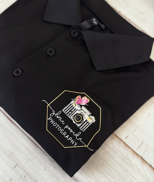 Mens Embroidered Polo