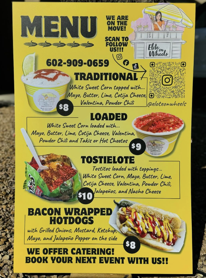 PVC Menu Board